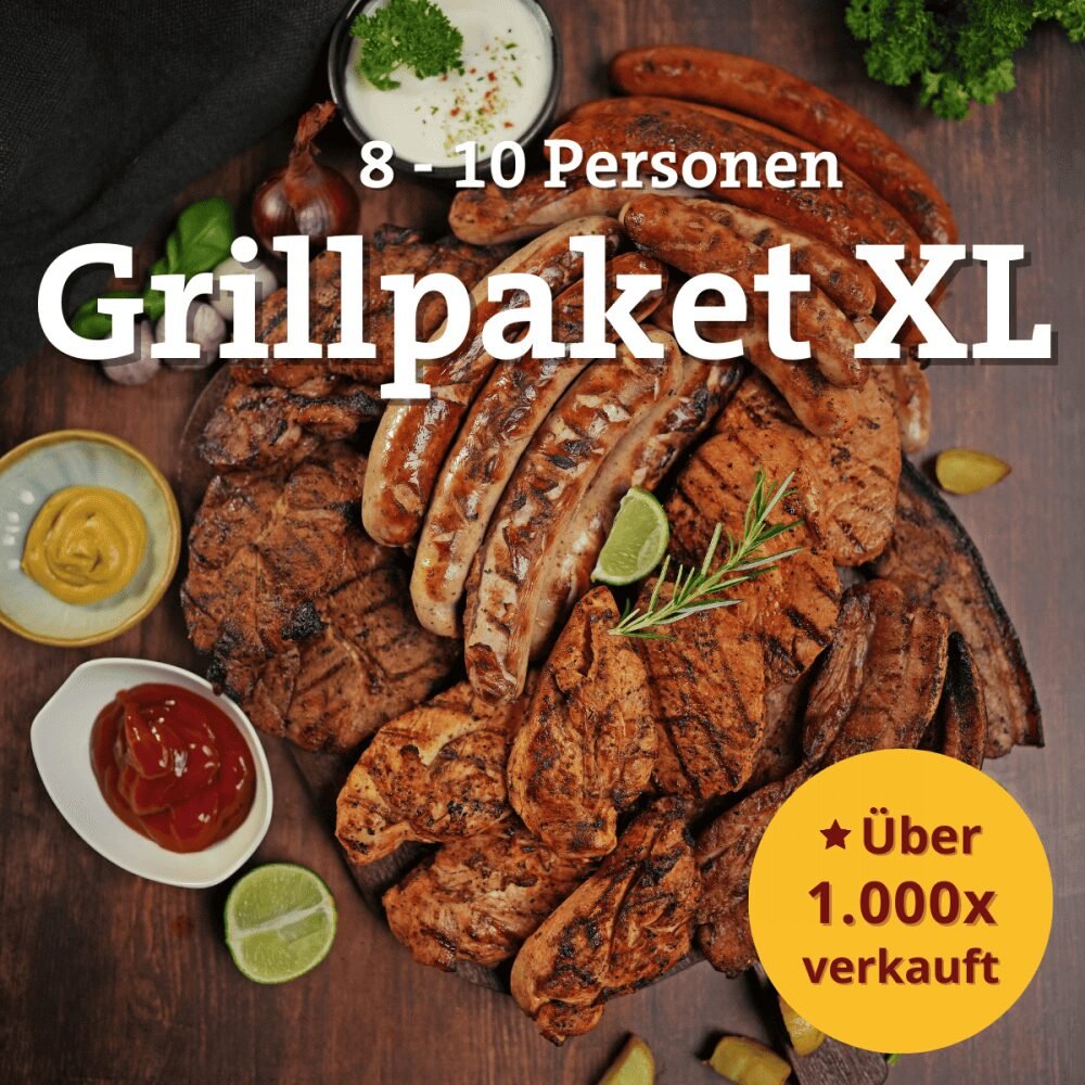 Grillpaket XL (für 8-10 Personen)